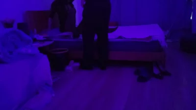 同性  调教hz母狗TS，狗链栓住